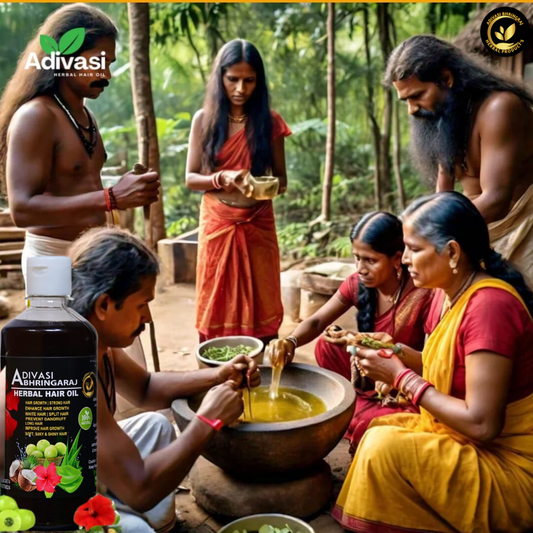 Adivasi Hakki Pikki Bhringaraj Herbal Hair Oil